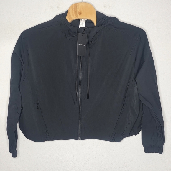 Fabletics Jackets & Blazers - NEW Fabletics 2XL / 1X Black Windbreaker Jacket Full Zip Women's